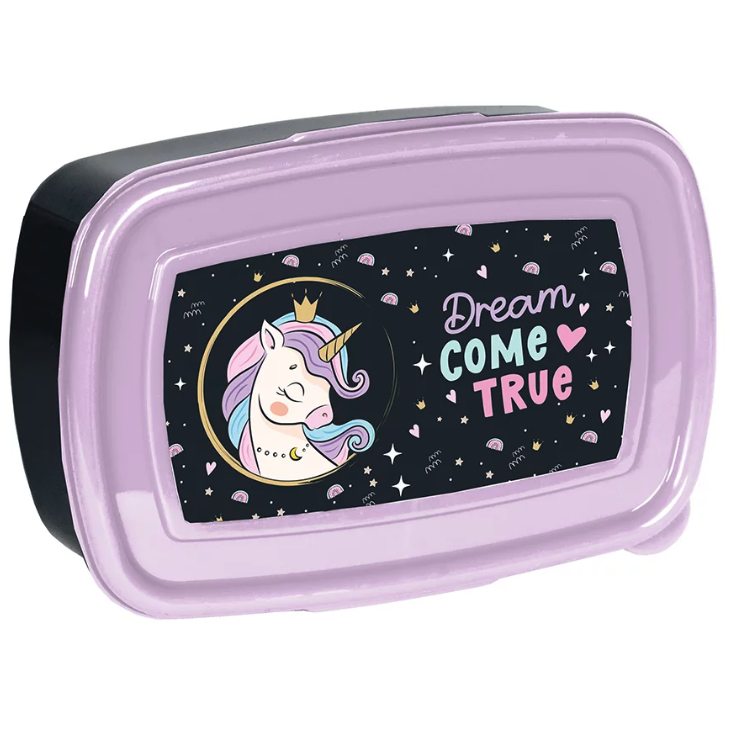 5-dielny školský set pre dievčatá - Jednorožec