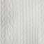 Kremasto-bijeli jednobojni prekrivač s šavovima