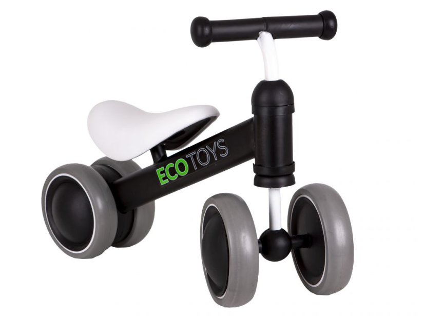Dětská koloběžka v černé barvě ECOTOYS