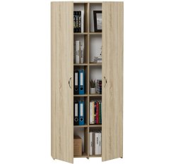 Kancelársky skriňový regál MODERN B-80-2D - rôzne farebné prevedenia