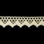 Okrasna prevleka za vzglavnik turkizna s čipko 50 x 60 cm
