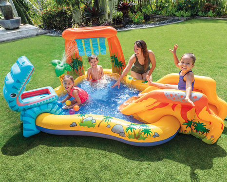 Felfújható vízi játszótér 5in1 INTEX 57444