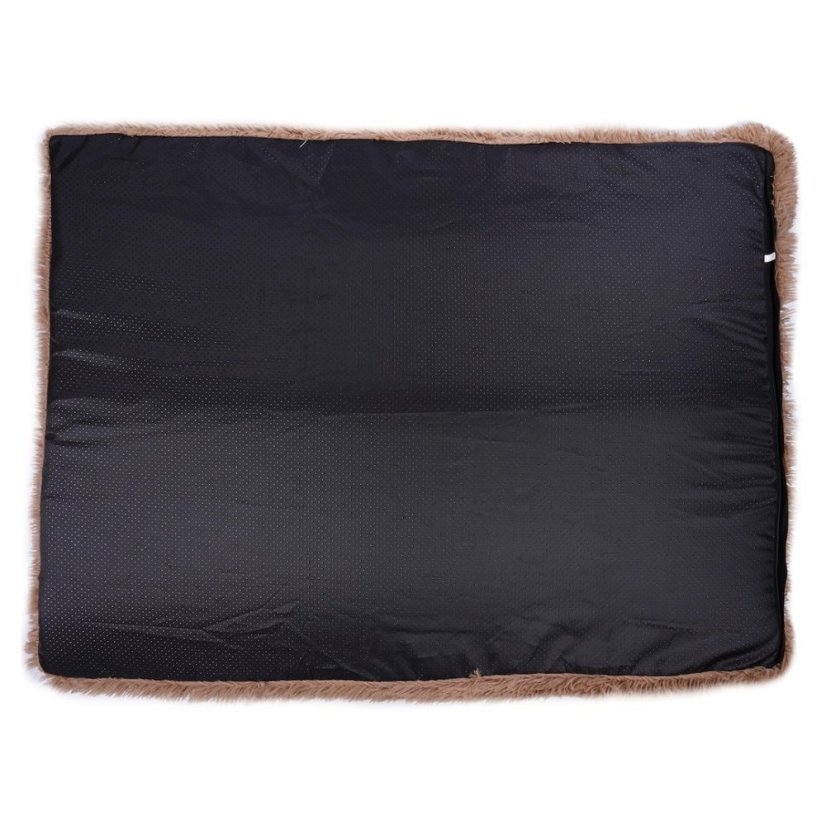 Mäkký pelech pre psa - hnedý