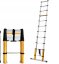 Hliníkový teleskopický žebřík 11 stupňů 150 kg