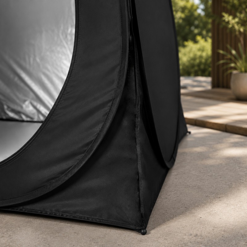 Turistický prezliekací stan 185 x 100 cm - sprchovací, WC stan na kemping