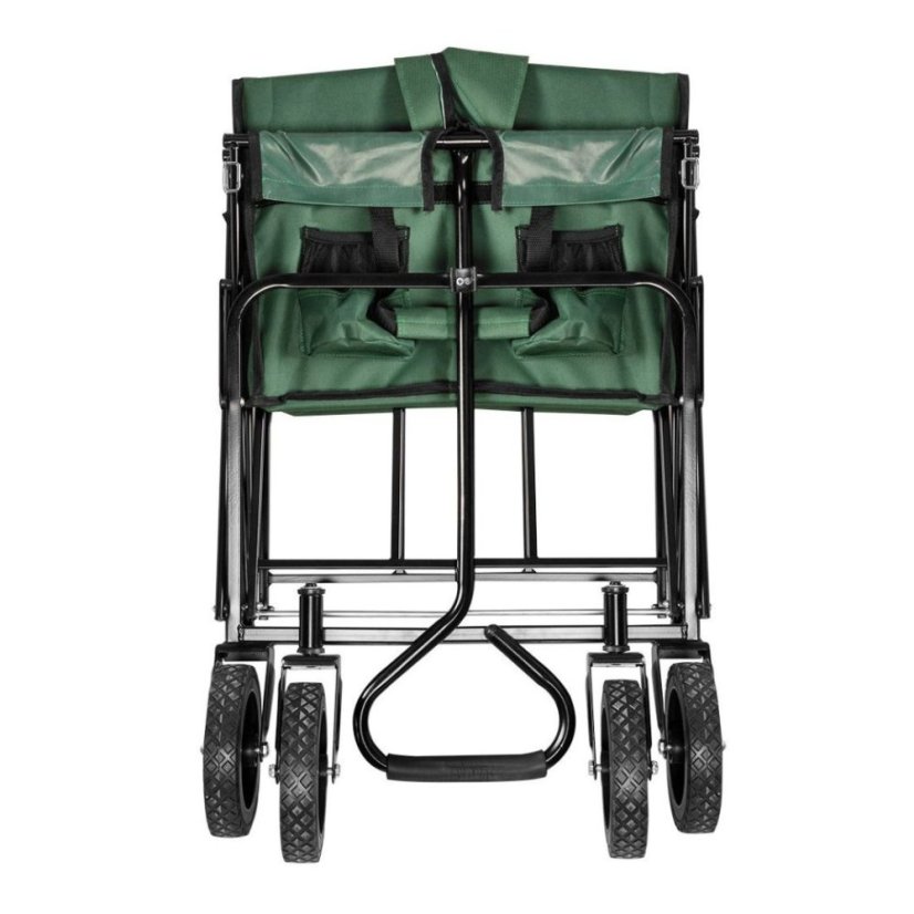 Skládací vozík NEO TOOLS – nosnost 80 kg, otočná kolečka 20 cm