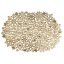 Weihnachtsmatte gold in Form von Schneeflocken - 30 x 45 cm