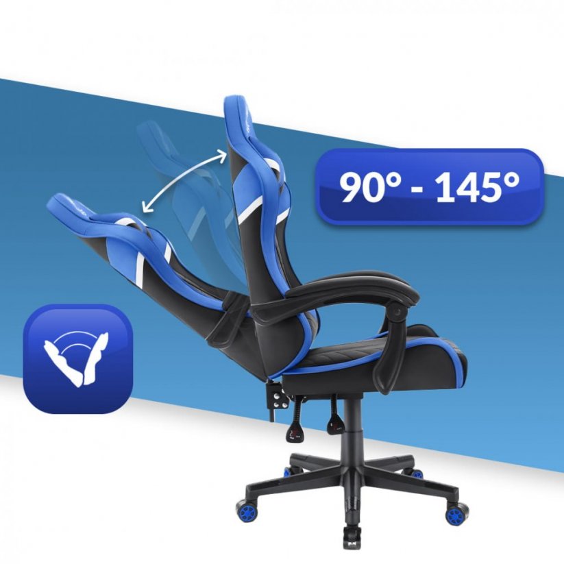Herní židle HC-1004 modrá