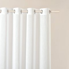 Tenda bianca Sensia con occhielli 400 x 250 cm