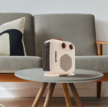 Thermofan - 2000 W-os hordozható fűtőberendezés retro kivitelben