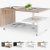 Moderner Couchtisch Orlando mit Ablageboden - 95×55×50 cm
