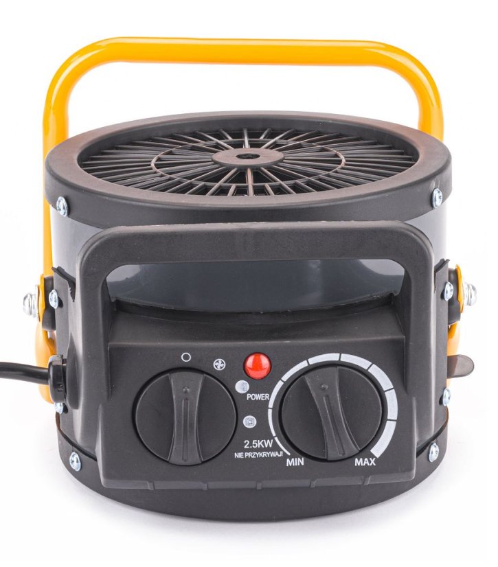 Elektrický ohrievač 2,5 kW s termostatom