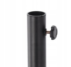 Supporto per ombrellone in cemento grigio-nero 16 kg
