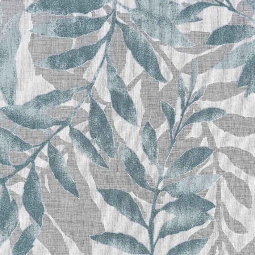 Frumoasă perdea jacquard cu motiv floral