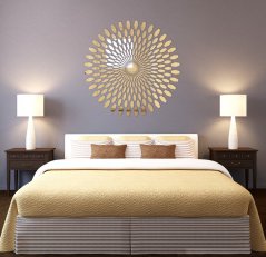 Moderner dekorativer Spiegel für das Schlafzimmer
