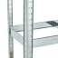 Raft de depozitare stabil din metal cu 5 rafturi 180 x 90 x 30 cm