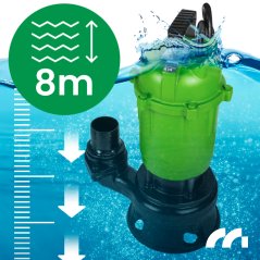 Ponorné kalové čerpadlo s drtičem MalTec MasterPump 570W