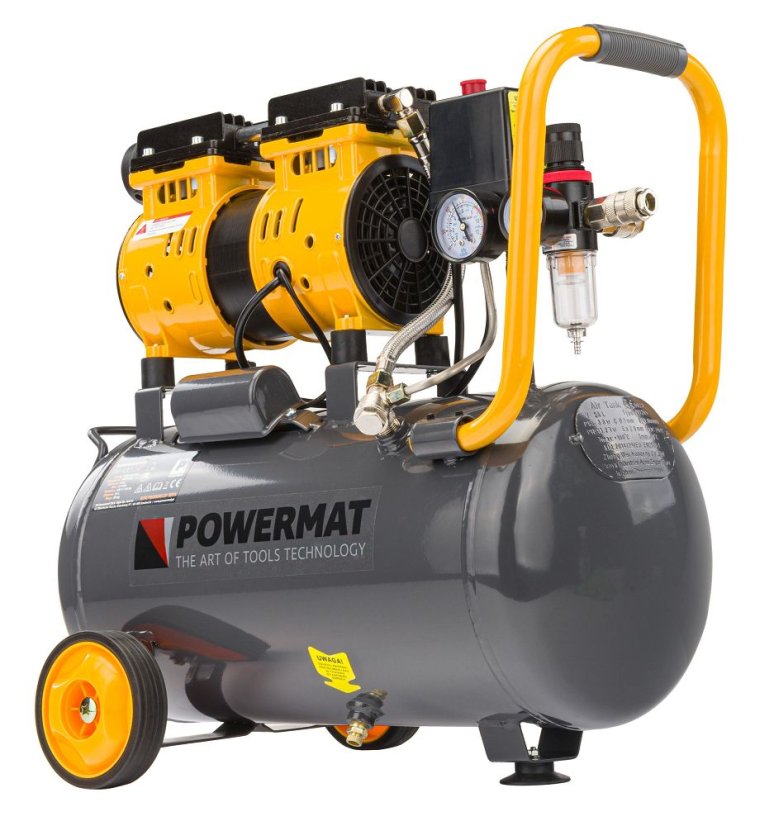 Compresor fără ulei PM-KBO-24T - 24 l, 8 bar