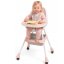 Praktická detská stolička na kŕmenie 3v1
