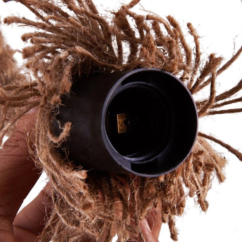 Závesné stropné svietidlo v rustikálnom štýle 60 cm