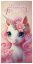 Telo mare bambino con unicorno 100% cotone