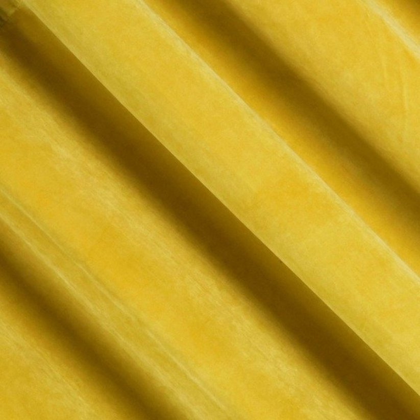 Prekrasne žute zavjese u jednobojnoj kombinaciji 140X270 cm