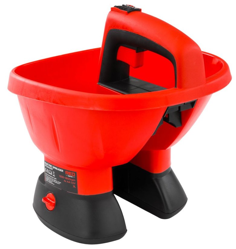 Akumulátorové rozmetadlo RTSAK0097 3 l - nastavitelné rozmetání