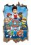 Nálepka na stenu Paw Patrol 3D 