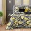 Exkluzívne posteľné obliečky s tropickým motívom žltej farby