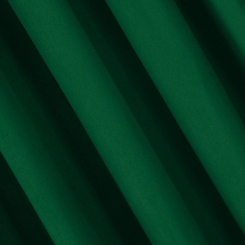 Zöld bársony függöny szalaghoz 140 x 270 cm