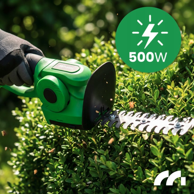 Akumulátorové nůžky na trávu a živý plot 2v1 MASTERHEDGE-500W
