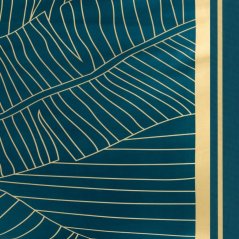 Bavlnené saténové obliečky so vzorom rastlín