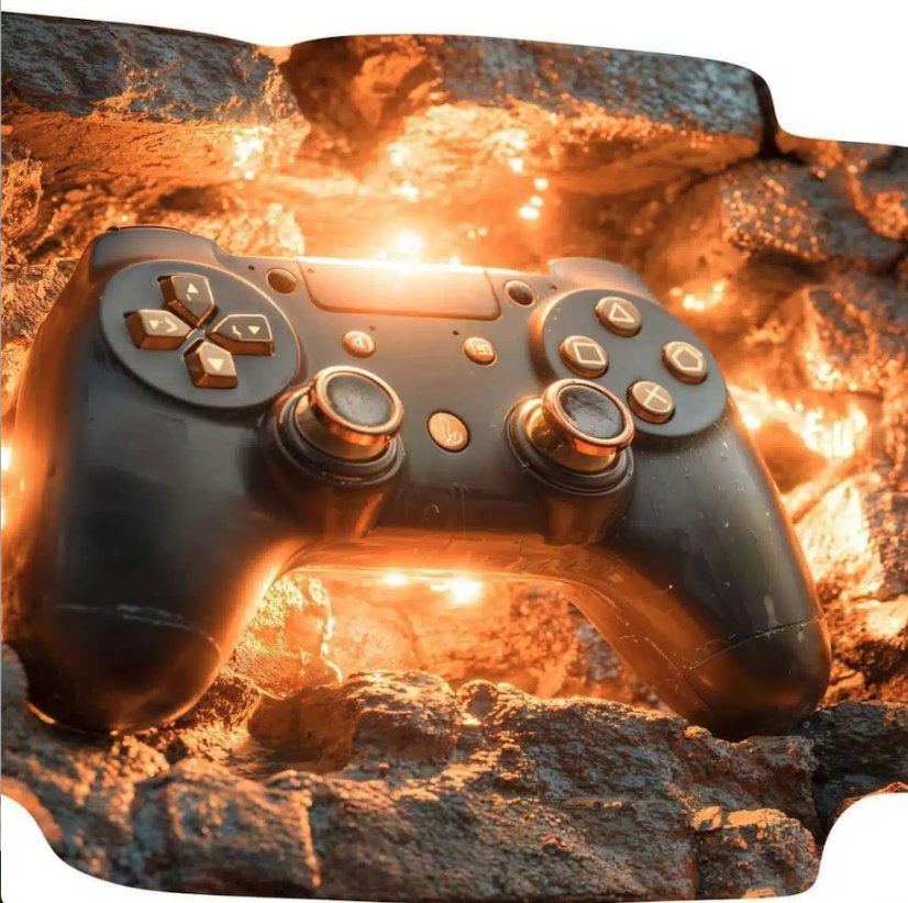 3D Gamepad falmatrica, játék dekoráció a tinédzser szoba számára