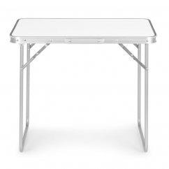 Skladací cateringový stôl 70x50 cm biely
