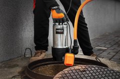 Pompa sommersa per acque sporche 04-736 con galleggiante - 18 000 l/h
