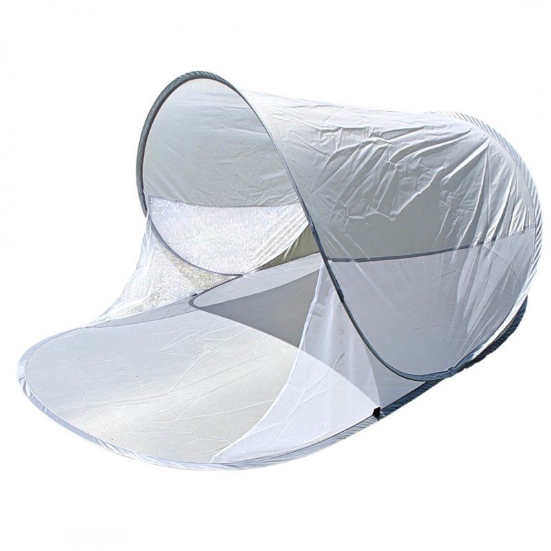 Strandzelt POP-UP mit Schürze und UV50+ Schutz 200 x 120 x 90cm