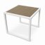 Mobilier de grădină - set de 2 balansoare și o masă