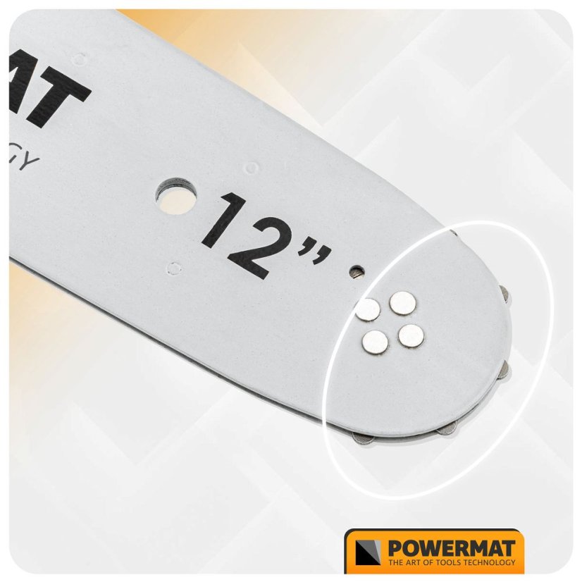 Vodiaca lišta na motorovú pílu 30 cm 12' + 2x reťaz 3/8' 1,3 mm