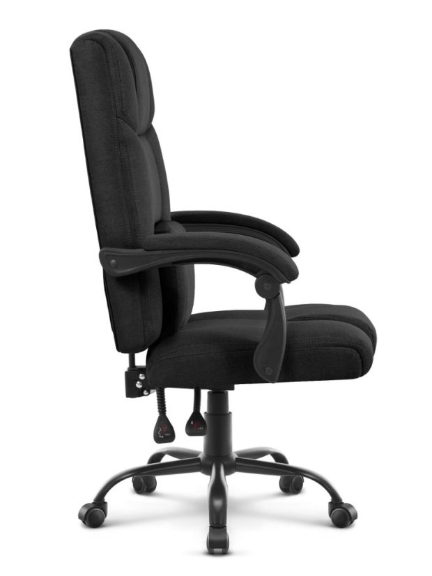 Ergonomska uredska stolica CABRO C505 do 150 kg crna