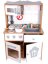 Drevená kuchynka XXL + kuchynské náradie Ecotoys