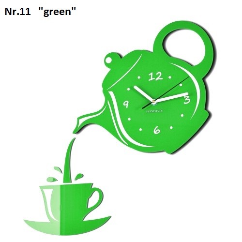 Nástenné hodiny do kuchyne s tichým chodom