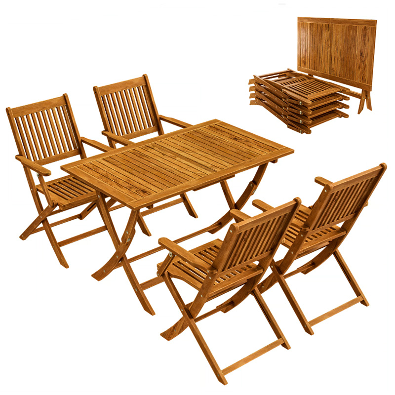 Sydney Komfort 4 személyes akácfából készült kerti bútor szett