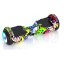 Hoverboard electric cu motive graffiti colorate - Bluetooth, LED, 250 W