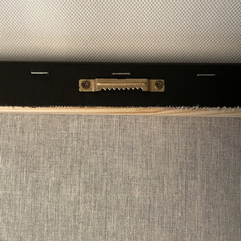 Slika iz mahu z lesenim srcem in vrvjo 20 x 30 cm