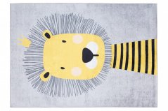 Dječji tepih sa simpatičnim motivom lava