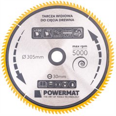 Pânza de ferăstrău cu furcă 305x30 100z TDD-305x30x100Z
