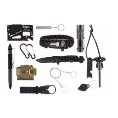 NEO TOOLS 14в1 комплект за оцеляване - практичен подарък за приключенци и майстори