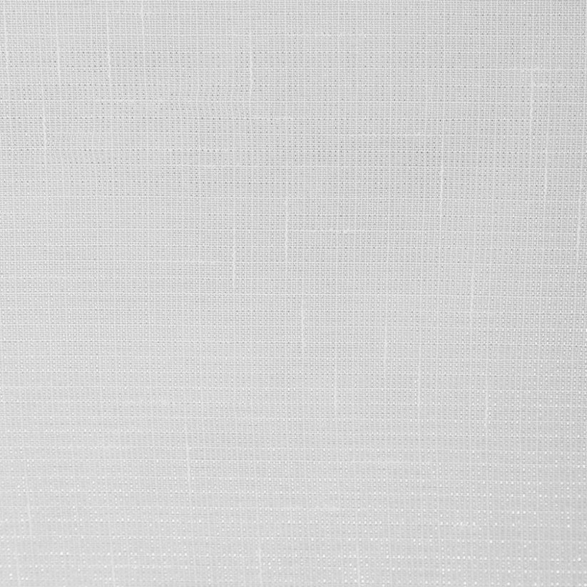 Bílá záclona na kruhy 140 x 250 cm