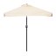 Umbrelă de grădină bej 200 x 140 cm Umbrelă de grădină bej 200 x 140 cm