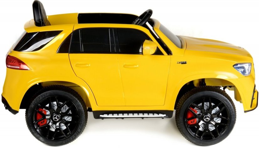 Detské elektrické autíčko Mercedes-Benz W166 žltá